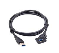 Hangsu Câble de données USB 3.0 résistant aux vibrations de qualité marine pour montage de tableaux de bord dans des environnements difficiles