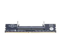 Hangsu Carte adaptateur DDR5 pour ordinateur portable vers ordinateur de bureau, appareil de test de carte pour ordinateur de vitesse, accessoires informatiques, outil de test de mémoire PC
