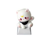 Hangsu Cartoon Cat Head Original Sculpted Keycap ESC for Cross Axises Keyboards Customization Lovers Mécanique Keyboards