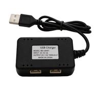 Hangsu Chargeur de batterie léger 7,4 V 2S avec double port XH3P pour câble de charge parallèle efficace pour voiture à distance charge rapide batterie