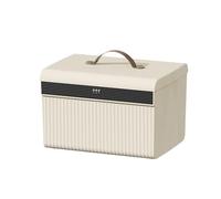 Hangsu Coffre-fort portable verrouillable avec serrure à code de grande capacité pour bijoux et objets de valeur pour une utilisation en voyage