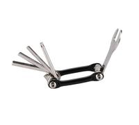 Hangsu Compacts Outil de réparation de vélo en acier au carbone Outil multifonction pour réparation d'urgence pour cyclistes professionnels et occasionnels Durabilité Outil de réparation de vélo