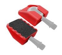 Hangsu Convertisseurs de pédales de vélo antidérapants, adaptateurs sans clip à plat, contrôle amélioré et accessoires de cyclisme portables pour pédales converties en plate-forme standard