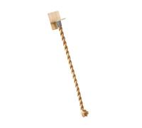 Hangsu Corde à gratter pour chaton - Support mural - En sisal - Pour nettoyer les dents - Jouet à mâcher - Cadeau pour l'intérieur - Tour d'escalade pour chat