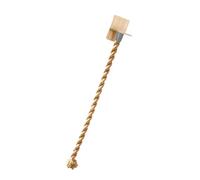 Hangsu Corde à gratter pour chaton - Support mural - En sisal - Pour nettoyer les dents - Jouet à mâcher - Cadeau pour l'intérieur - Tour d'escalade pour chat