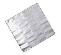 Hangsu Couverture de pique-nique en feuille d'aluminium, tapis de plage, festivals, pelouses, tapis résistant à l'humidité pour le camping, les voyages, l'herbe