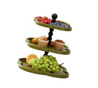 Hangsu Élégant support de service multi-couches pour cupcakes et collations