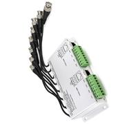 Hangsu Émetteur-récepteur passif économique 8 canaux pour systèmes de vidéosurveillance pour caméras de vidéosurveillance, transfert de signaux efficaces, balun vidéo CCTV