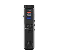Hangsu Enregistreur à commande vocale 16 Go/64 Go Mémoire Réduction du Bruit Conférence 2,4 cm Stylo d'enregistrement Portable Noir Bande Numérique Portable pour Conférences