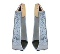 Hangsu Étriers occidentaux rembourrés en aluminium léger pour équitation pour selles de sécurité