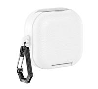 Hangsu Étui de protection en cuir élégant avec support intégré compatible avec Buds 4/Buds 4 modèles professionnels Coque anti-chute