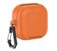 Hangsu Étui de protection en cuir élégant avec support intégré compatible avec Buds 4/Buds 4 modèles professionnels Coque anti-chute