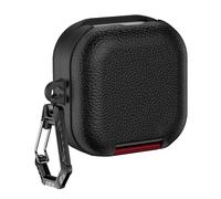 Hangsu Étui de protection en cuir élégant avec support intégré compatible avec Buds 4/Buds 4 modèles professionnels Coque anti-chute