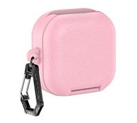 Hangsu Étui de protection en cuir élégant avec support intégré compatible avec Buds 4/Buds 4 modèles professionnels Coque anti-chute