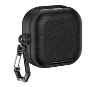 Hangsu Étui de protection en cuir élégant avec support intégré compatible avec Buds 4/Buds 4 modèles professionnels Coque anti-chute