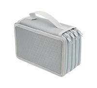 Hangsu Étui de rangement en tissu Oxford de qualité supérieure avec 72 poches et 4 couches, idéal pour les étudiants, les professionnels et les artistes, gris, Beauté de masse