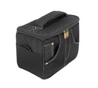Hangsu Étui de rangement portable pour guitare électrique avec rembourrage en tissu antidérapant, base en caoutchouc, transport sûr, rangement en tissu robuste, Noir , S, Beauté de masse