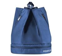 Hangsu Grand sac de sport, sac à chaussures de golf avec poches à compartiments, sac à dos de golf imperméable avec fermeture éclair extérieure pour le sport, les vacances, le plein air, le voyage