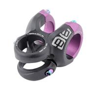 Hangsu Guidon de vélo en alliage d'aluminium à tige courte et robuste - Facile à installer - Guidon en alliage d'aluminium haute résistance pour VTT et vélos de route