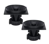 Hangsu Haut-parleurs Tweeter à klaxon compact de 7,6 cm 4-8 Ohm 75-150 W Piézoélectrique 100 dB Sensibilité Robustes Construire Piézoélectrique Céramique