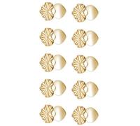 Hangsu Lot de 10 fermoirs robustes pour boucles d'oreilles lourdes en forme de cœur, One Size, Comme décrit, Comme décrit.