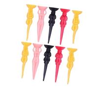 Hangsu Lot de 10 tees de golf drôles en plastique pour dame nue, outils de divot, accessoires de sport, entraînement