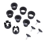 Hangsu Lot de 12 anneaux de rechange pour base de parasol d'extérieur