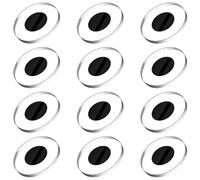 Hangsu Lot de 12 coques de protection pour lunettes - Film transparent - Installation facile - Accessoires de protection