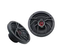 Hangsu Lot de 2 haut-parleurs auditifs de voiture de 16,5 cm offrant une puissance de 120 W et une sensibilité de 91 dB pour un son clair