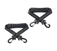 Hangsu Lot de 2 sangles de rangement pour équipement de ski avec support d'épaule rembourré, design antidérapant pour patin à glace, planche à neige, bottes de ski, cadeau pour les amateurs