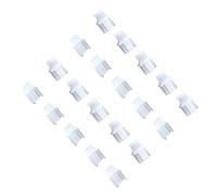 Hangsu Lot de 20 cache-ports RJ45 flexibles en silicone pour protection de connexion de câble Ethernet au bureau ou à la maison