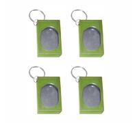 Hangsu Lot de 4 clickers d'entraînement carrés pour modification scientifique du comportement des animaux de compagnie, facile à transporter, dresseur d'obéissance pour chien