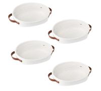Hangsu Lot de 4 paniers de rangement en corde de coton robuste élégants pour une solution propre et propre pour chambre d'enfant