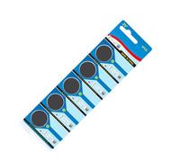 Hangsu Lot de 5 piles bouton CR1620 3 V au lithium pour clés de voiture, appareils médicaux et sources d'alimentation