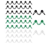 Hangsu Lot de 60 clips de jardinage rotatifs à 360 degrés adaptés à la formation de plantes à faible stress Durabilité Accessoires de flexion de tige 60 clips pour plantes pour un entraînement à