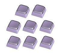 Hangsu Lot de 8 touches rétroéclairées XDA pour une saisie confortable et améliore l'esthétique du clavier pour claviers mécaniques