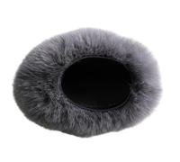 Hangsu Manchon de microphone à condensateur, housse de pare-brise en peluche qui améliore les enregistrements vocaux, minimise le bruit, les enregistrements coupe-vent, les jeux en continu