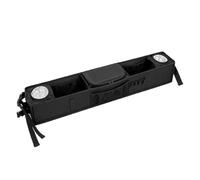 Hangsu Organisateur de avec Plusieurs Compartiments de Rangement | Sangles de fixation réglables, espaces de rangement divisés, deux porte-gobelets isolés, poches extérieures