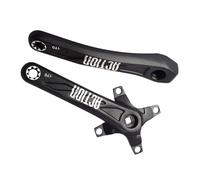 Hangsu Pédalier de vélo à trou carré en alliage d'aluminium 170 mm/172,5 mm pour pédalier 104/64 - Bras de manivelle carré pour ville