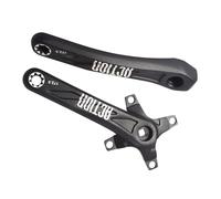 Hangsu Pédalier de vélo à trou carré en alliage d'aluminium 170 mm/172,5 mm pour pédalier 104/64 - Bras de manivelle carré pour ville