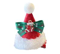 Hangsu Pince à bec de canard pour enfants, chapeau de Noël, couvre-chef, guirlande, costume de fête pour enfants avec guirlande pour fête de filles, clips en vrac