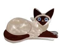 HANGSU Pince à cheveux chat pour cheveux, pinces à cheveux d'animaux, pinces à cheveux pour femmes, pinces à cheveux pour filles, cadeaux pour amoureux des chats, pince à cheveux antidérapante (H#)