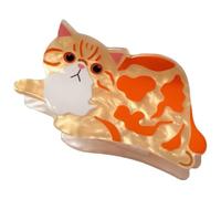 HANGSU Pince à Cheveux en Forme de Chat - Accessoire Antidérapant pour Femmes et Filles - Cadeau pour Amoureux des Chats (E#)