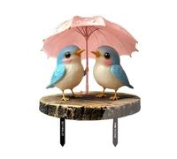 Hangsu Piquets de jardin artistiques en PVC résistant à la décoloration - Panneau de bienvenue - Plaques d'adresse pour projet d'aménagement paysager