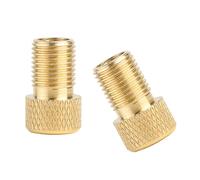 Hangsu Piste de gonflage des pneus de vélo, buse de pompe à air à double tête, adaptateur de valves de tuyau, adaptateur de tuyau durable, piste de gonflage des pneus