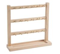Hangsu Porte-clés en bois pratique pour organiser et présenter des porte-clés dans différents paramètres, 1, Bois