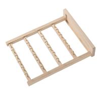 Hangsu Porte-clés en bois pratique pour organiser et présenter des porte-clés dans différents paramètres, 1, Bois