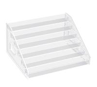 Hangsu Présentoir en acrylique poli pour ongles 5/6/7 niveaux pour huiles essentielles, étagère de rangement pour produits cosmétiques