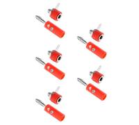 Hangsu Prise Banane de Remplacement 4mm, connecteur de Fil Terminal, fiche Banane de Liaison Femelle