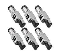 Hangsu Prise RJ45 blindée robuste pour réseau 10 Gbit/s, parfaite pour les entreprises et les configurations de jeu, prise Ethernet à vitesse rapide